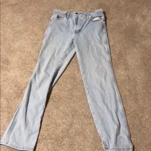 Wrangler Men’s 30 x 32 White Wash Jeans